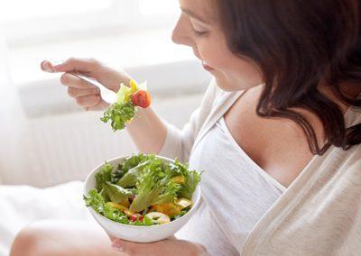 Dieta saludable antes y durante el embarazo