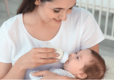 Selección y uso de fórmula para bebés