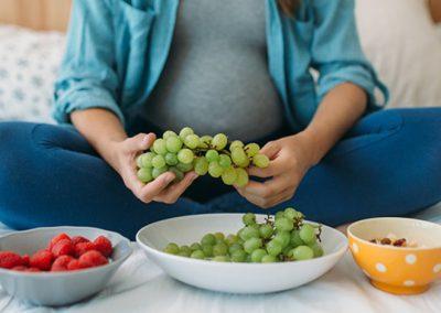 Consejos para una alimentación y un peso sanos, durante el embarazo